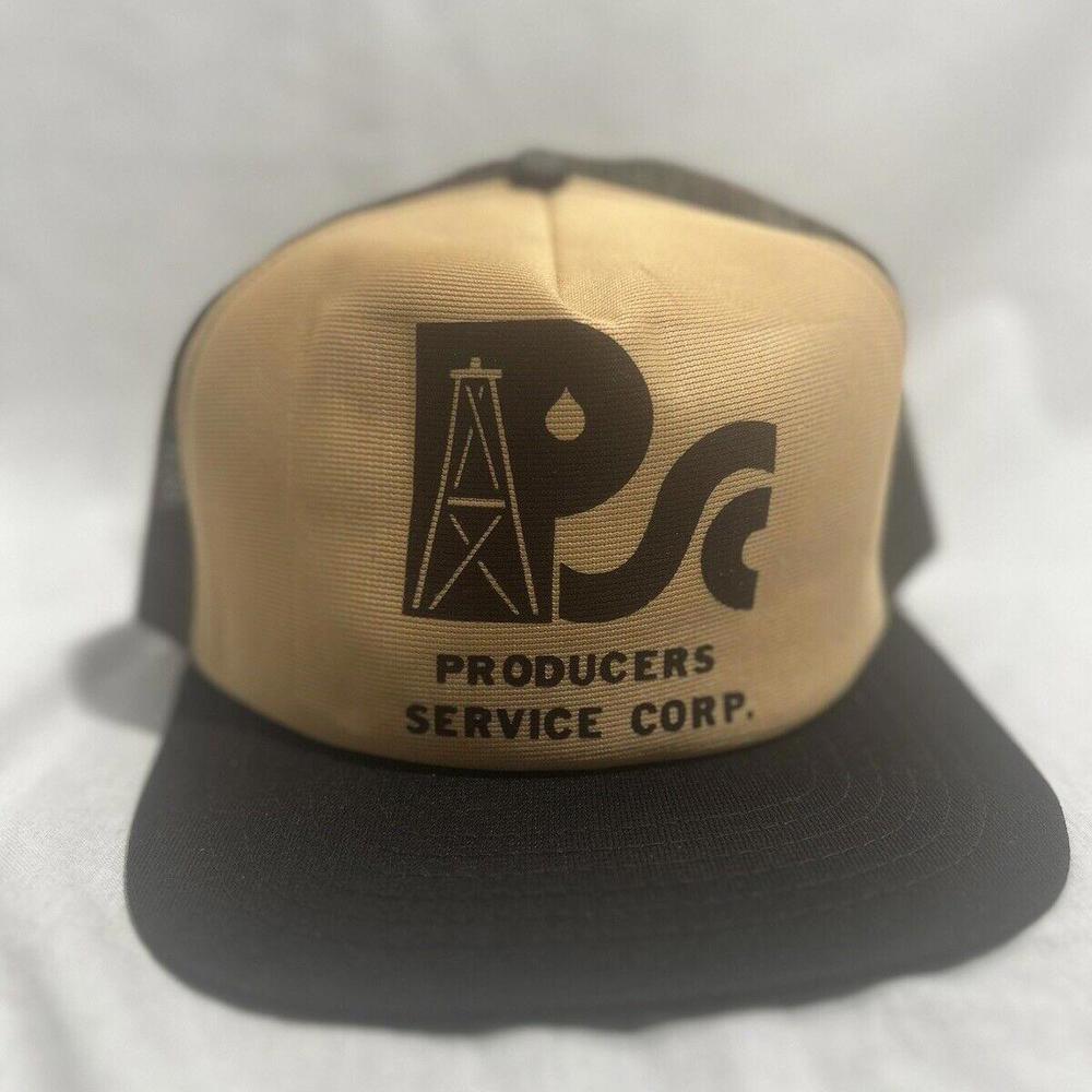 1980s Producers Service Corporation Foam Trucker Snapback
